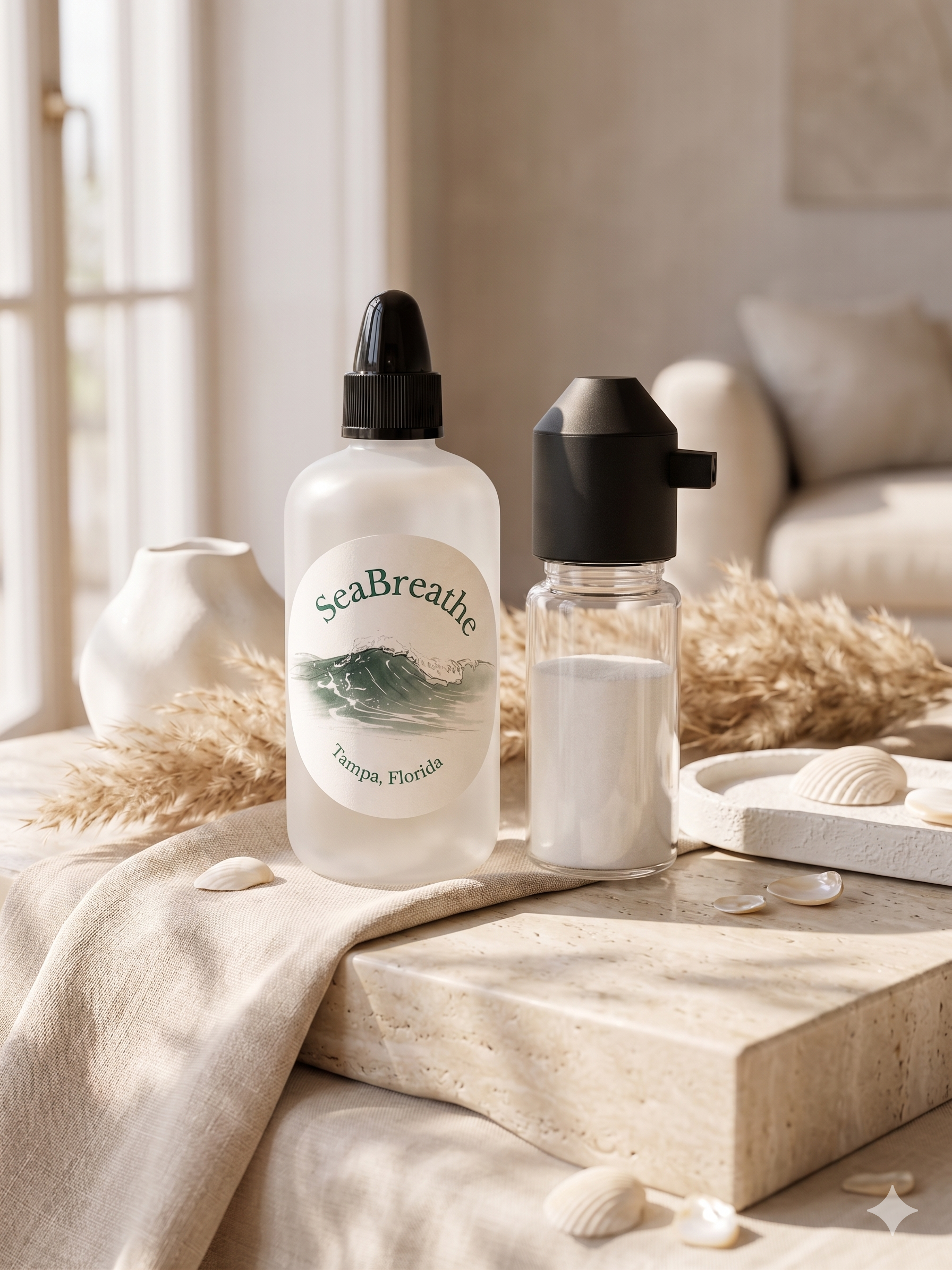Sea Salt Nasal Rinse System - SeaBreathe